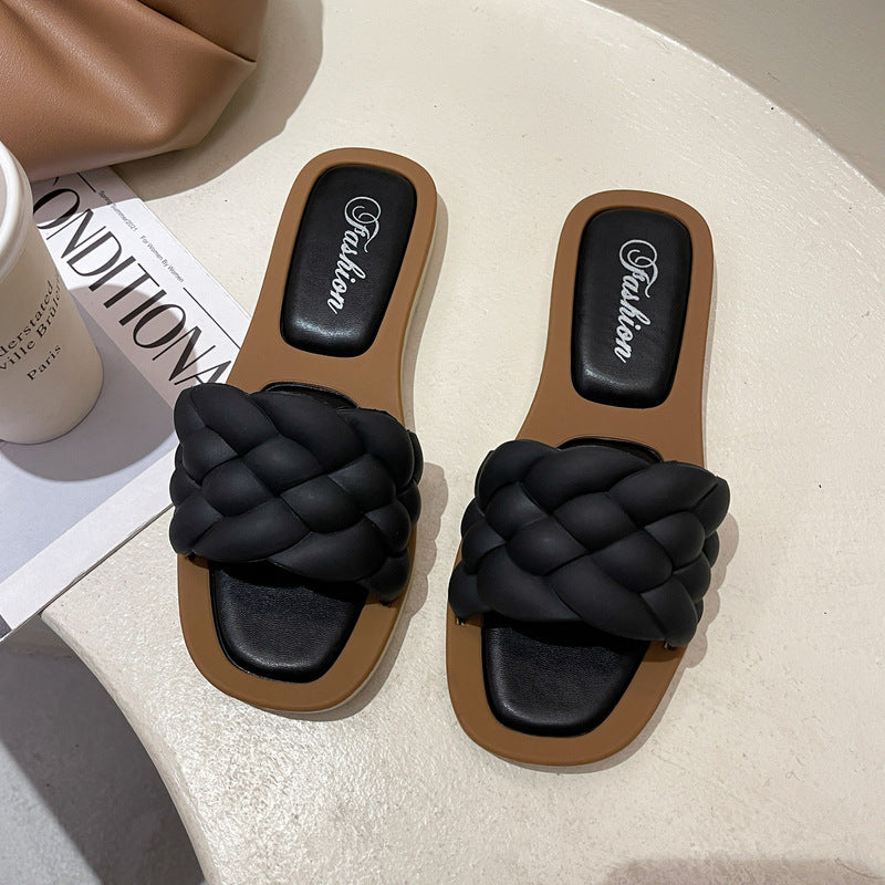 Tresse | Braided Slide Sandals
